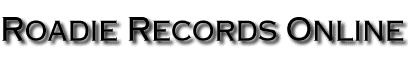 Roadie Records Online banner